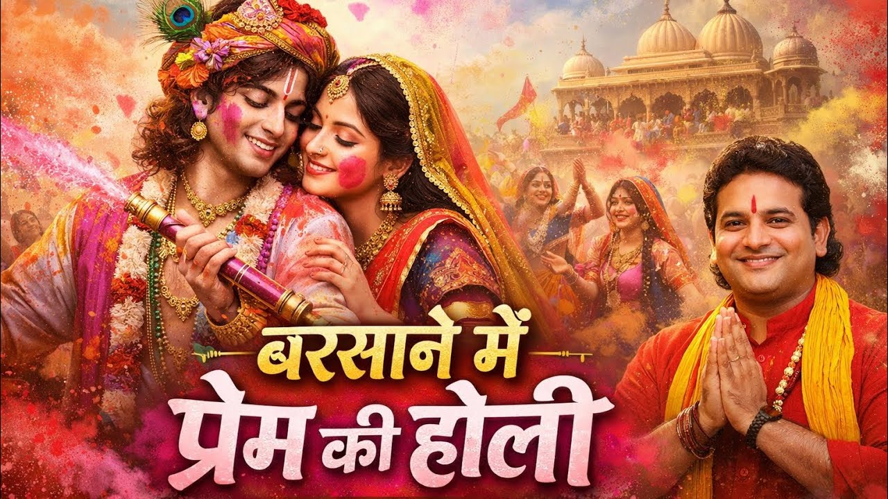 #video बरसाने की प्रेम होली | Radha Krishna Holi Song 2026 | Barsana ki Prem ki Holi |