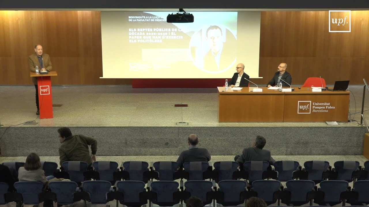 Acte d'Inauguració del curs acadèmic 2022-2023 de la Facultat de Ciències Polítiques i Socials