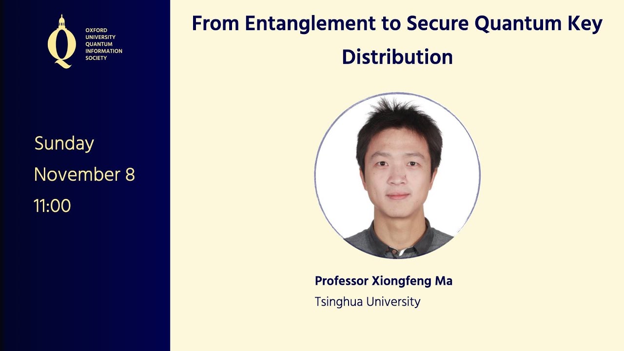 From Entanglement to Secure Quantum Key Distribution - YouTube