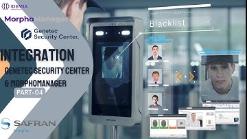 GENETEC SECURITY CENTER INTEGRATION WITH MORPHOMANAGER / PART-04 | MORPHOMANAGER CONFIGURATION