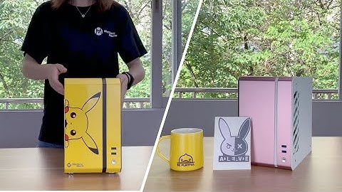 DIY a small  portable itx computer case picachu~
