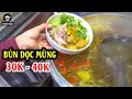 Choáng với cảnh bán hàng như Buổi Chợ tại quán bún dọc mùng siêu đông