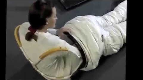 Donning the extravehicular mobility unit