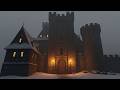 The Perfect Storm: Isolated Winter Hideaway Howling Blizzard Sounds Heavy Snowfall ASMR Ambience