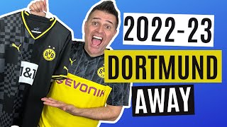 ? DORTMUND FLAGS SHIRT  ⚫️ Puma 2022-23 Borussia Dortmund Away Shirt Review + Unboxing