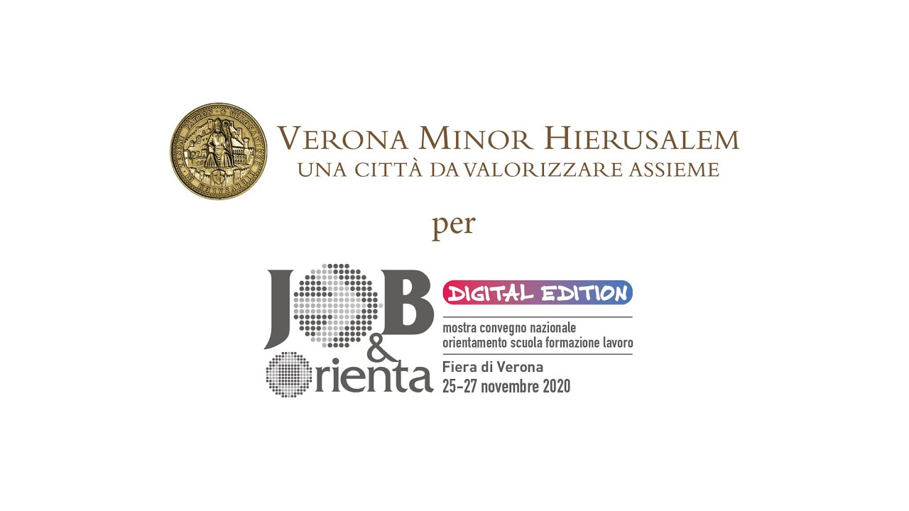 Job & Orienta 2020 digital edition - Verona Minor Hierusalem