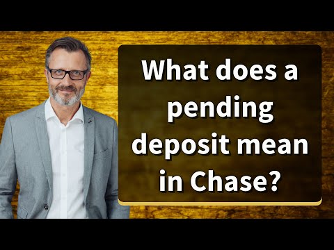 Pending Deposit Chase Bankfav Page Create