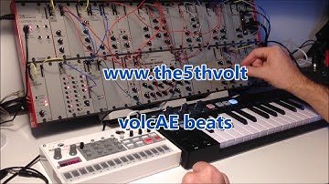 AE Modular meets Korg Volca - volcAEbeats