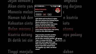 Lirik Lagu Bulan Ksatria