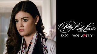 Pretty Little Liars - Aria Talks To Hanna & Emily About Ezra & Wesley - Hot Water 3X20