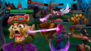 ¡TODOS ME QUIEREN M4T4R! por USAR el PODER de TEEMO JUNGLA🤯 ¡TODOS ME QUIEREN M4T4R! por USAR el PODER de TEEMO JUNGLA🤯