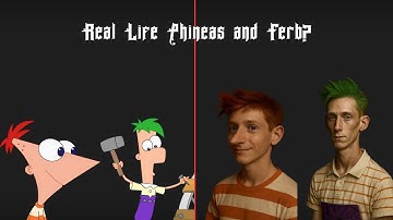 Phineas and Ferb Characters in Real Life | AI Transformation 🛠️🎵🦆