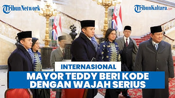 Kode hingga Wajah Serius dari Mayor Teddy saat Prabowo Hendak Makan dengan Wakil PM Inggris