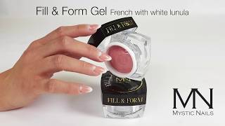 Fill & Form Gel (AcrylGel) - French with white lunula screenshot 1