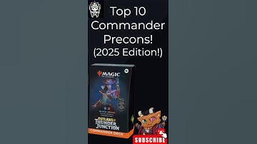 Top 10 beste Precon decks voor Commander! (Update 2025!) #shorts #mtggaming #commander