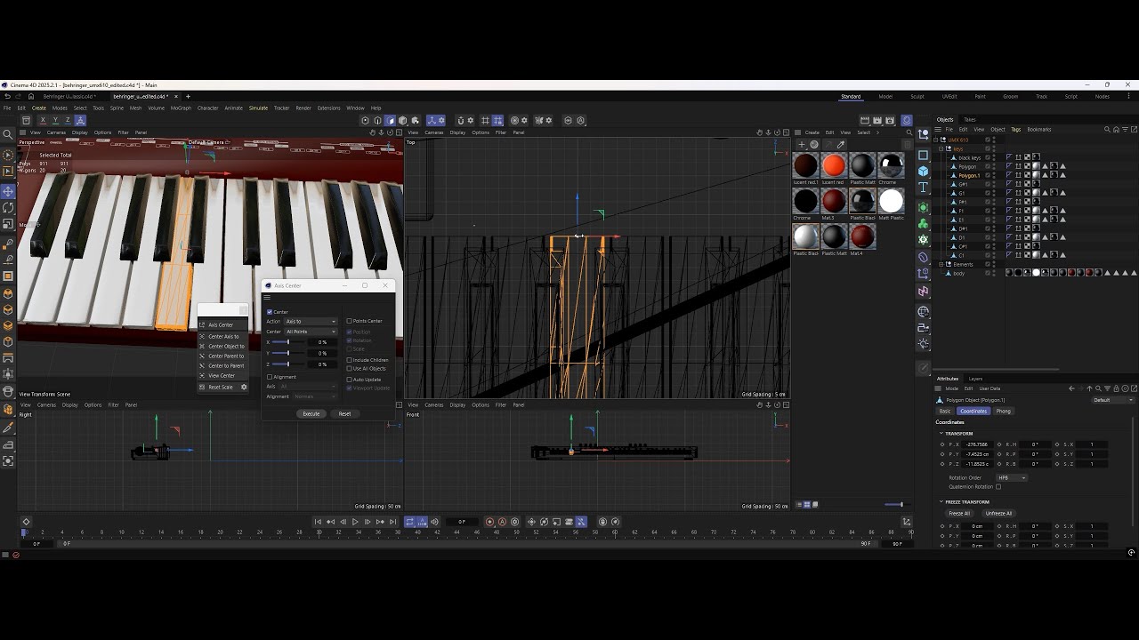 Interactive MIDI controller: Cinema 4D + Unreal Engine 5