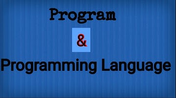 Program and Programming Language in Urdu/Hindi | First lecture of programming
