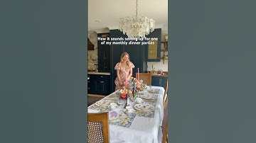 What sounds this way to you? ✨#dinnerparty #dinnerpartyideas #hosting #hostess