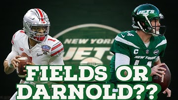 Should The New York Jets Keep Sam Darnold Or Draft Justin Fields??????