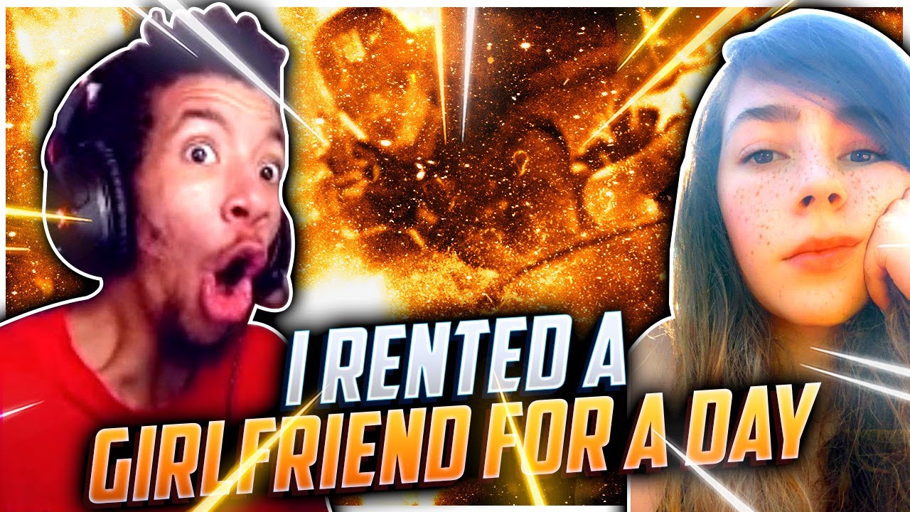 I RENTED A E GIRL TO PLAY GAMES WITH ME YouTube
