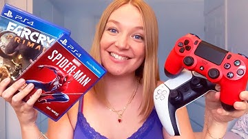 ASMR Games Tapping, Controller Sounds + Whispering 🎮