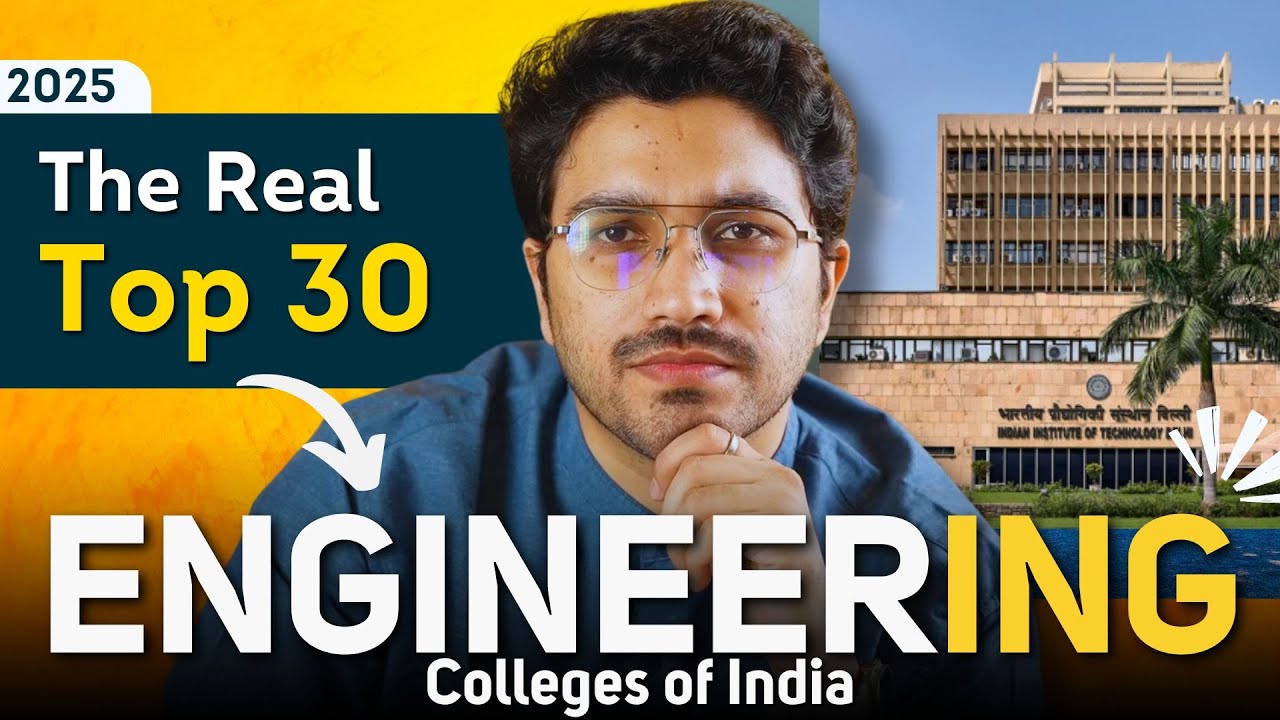 The Real Top 30 Engineering Colleges of India - Ranking for CSE branch ...