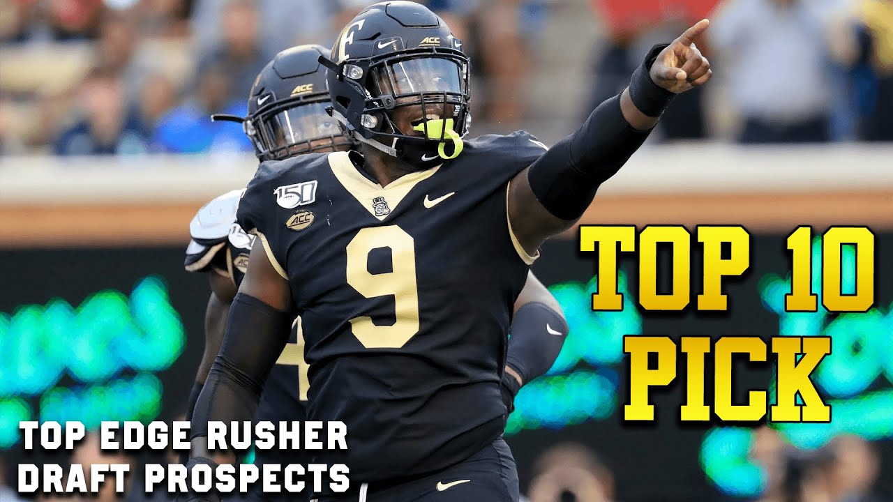 Top 2021 NFL Prospects Edge Rushers YouTube