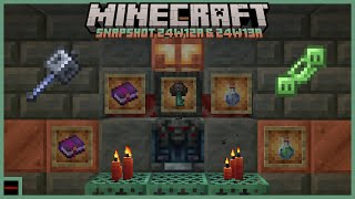 Minecraft Snapshot 24w12a \& 24w13a - Ominous, Potions \& Enchantments [1.21]