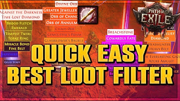 Filterblade Guide Make a Custom Loot Filter in Minutes - Path of Exile 2