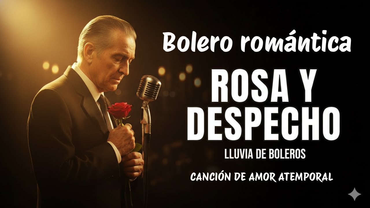La Ultima Rosa En El Bar, Bolero Romantico De Despecho, Cancion Triste Para Hombres