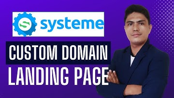 How to set up a custom domain with systeme.io: Build landing page with a custom domain in System.io