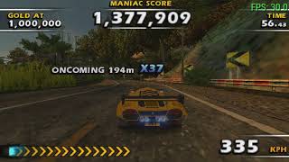 x40 Boost Chains - Total Maniac, Ocean Drive - Burnout Dominator PPSSPP