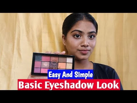 Step By Step Basic Eye Makeup Nude Eyeshadow Makeup Look For