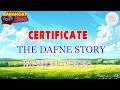 CERTIFICATE - THE DAFNE STORY - Barangay Love Stories - March 15.2026
