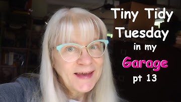 TINY TIDY: *Garage Declutter_one section at a time_Part 13*
