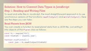 Understanding Data Type Conversion in JavaScript