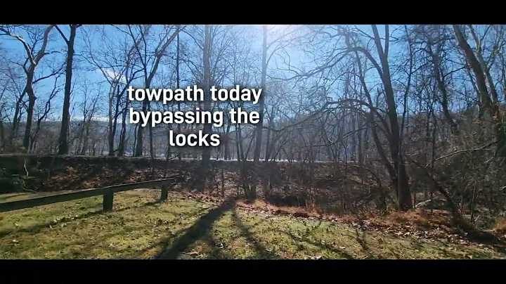 JourneyonaBike - C&O - Locks 35/36 - Inlet Lock 3 - Dam 3 Ruins [with identifying labels] 11-26-2025