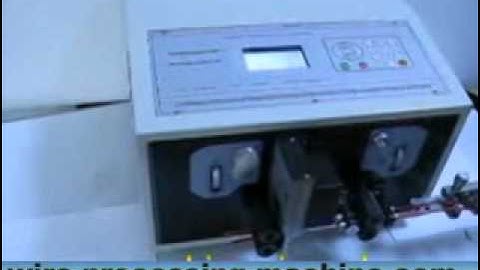 wire stripping machine (WPM-09D) http://www.cablecutting.net