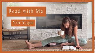 Read with me Yin Yoga - Yoga and reading experience (45 minutes) #61 Read with me Yin Yoga - Yoga and reading experience (45 minutes) #61