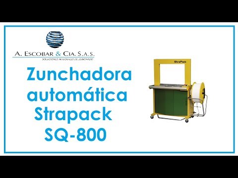 Zunchadora automática Strapack SQ-800