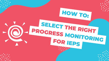 Classworks Minute l Selecting the Right Progress Monitoring for IEPs