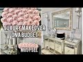 HOW TO MAKE YOUR HOME LOOK EXPENSIVE LUXE ON A BUDGET [ROOM MAKEOVER] #makeover #glamdecor