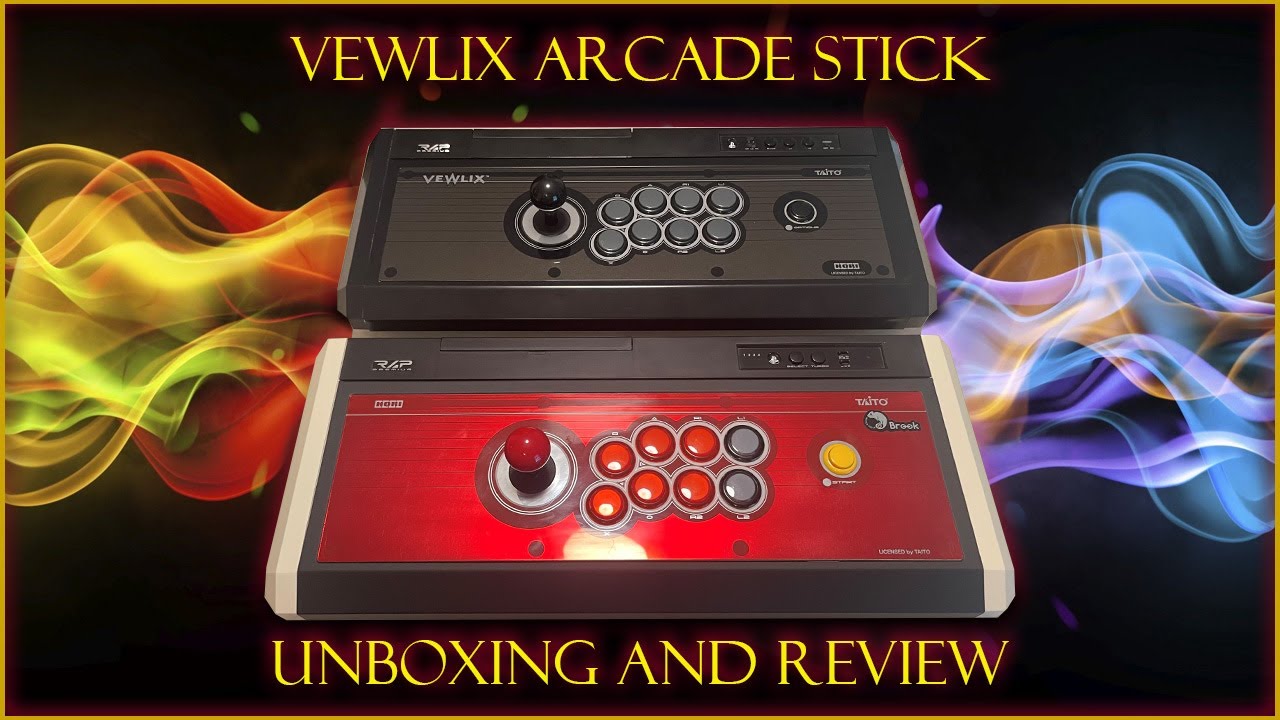 HORI Vewlix Acrade Stick | Upgraded For PS5 | Unboxing & Quick