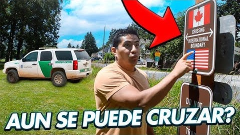 Cruzamos a EEUU desde Canada caminando sin papeles.
