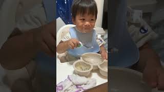 每餐都是messy play｜fish |self weaningbaby｜18months bb｜1歲寶寶吃什麼｜BLW | 自主進食｜babyVlog｜ 25.4.2024 晚餐dinner