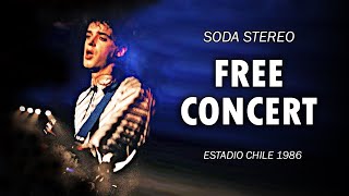 Soda Stereo - Free Concert (Estadio Chile 1986) [Completo]