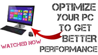 Optimise Your Pc To Get Best Performance Techbernurtech