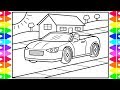 How to Draw a Car for Kids 
