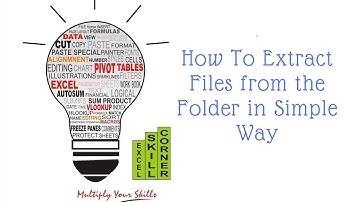 How to Extract Files from the Multiple Folders in Simple way