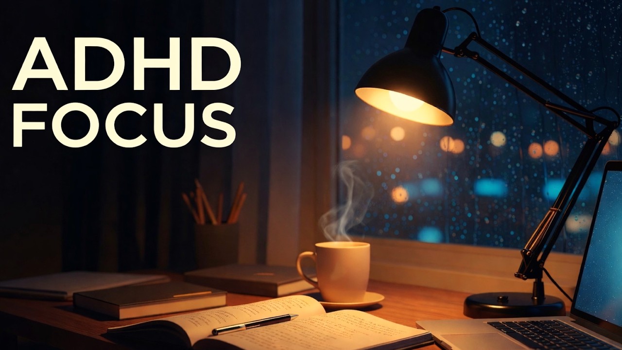 ADHD Deep Focus Piano for Studying – Ultra Concentration Music (6 Hours)